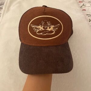 Boys Lie Brown Corduroy Cap